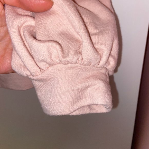 Over-The-Shoulder Sweater || Light Pink - Picture 6 of 7